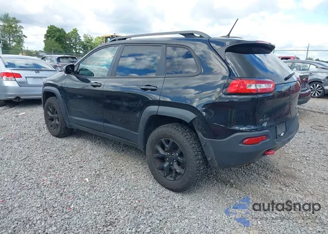 2015 Jeep Cherokee Trailhawk из США, поврежденный, VIN 1C4PJMBS5FW570213